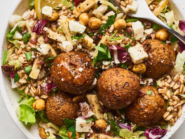 Trader Joe’s Mediterranean Falafel Salad