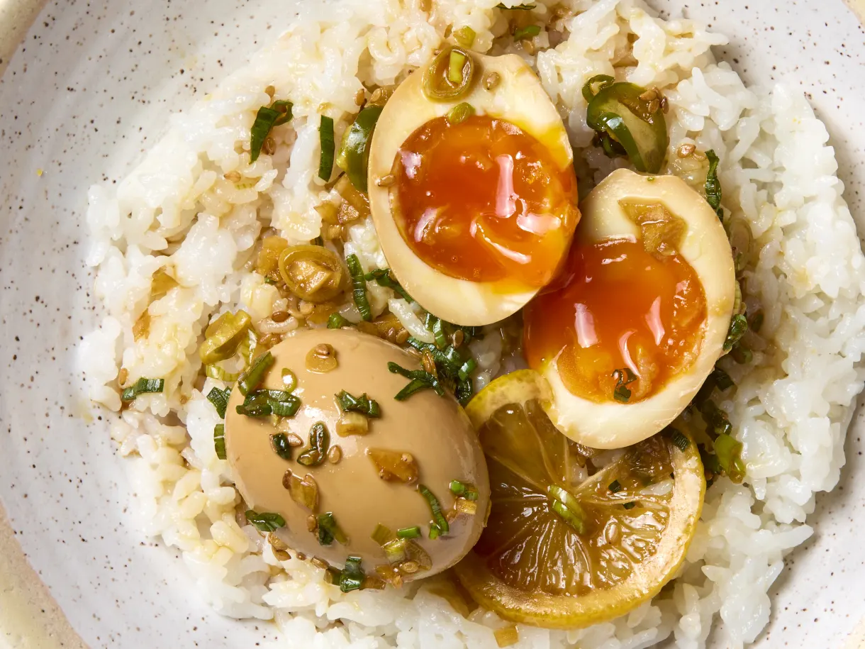 Korean Soy-Marinated Jammy Eggs