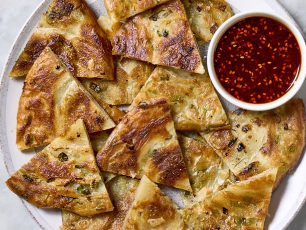 Extra-Flaky Scallion Pancakes