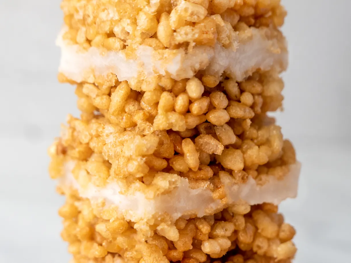 Honey Butter Rice Krispies Tteok Treats