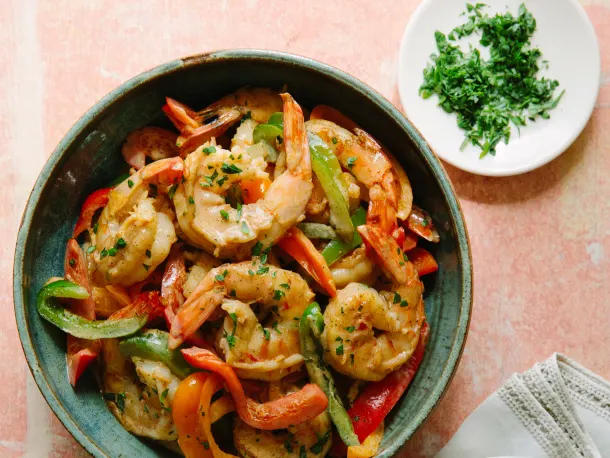Grace Young’s Creamy Hot Pepper Shrimp Stir-Fry Is the Fast & Fancy Dinner to Make Tonight