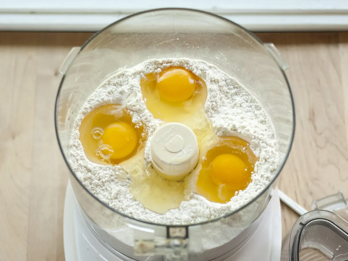 How To Make Fresh Pasta Dough in the Food Processor