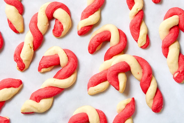 Candy Cane Cookies