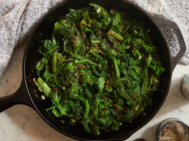Sautéed Mustard Greens
