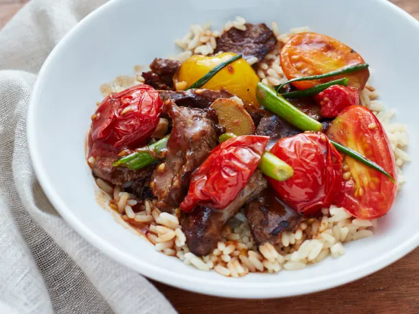 Beef and Tomato Stir-Fry