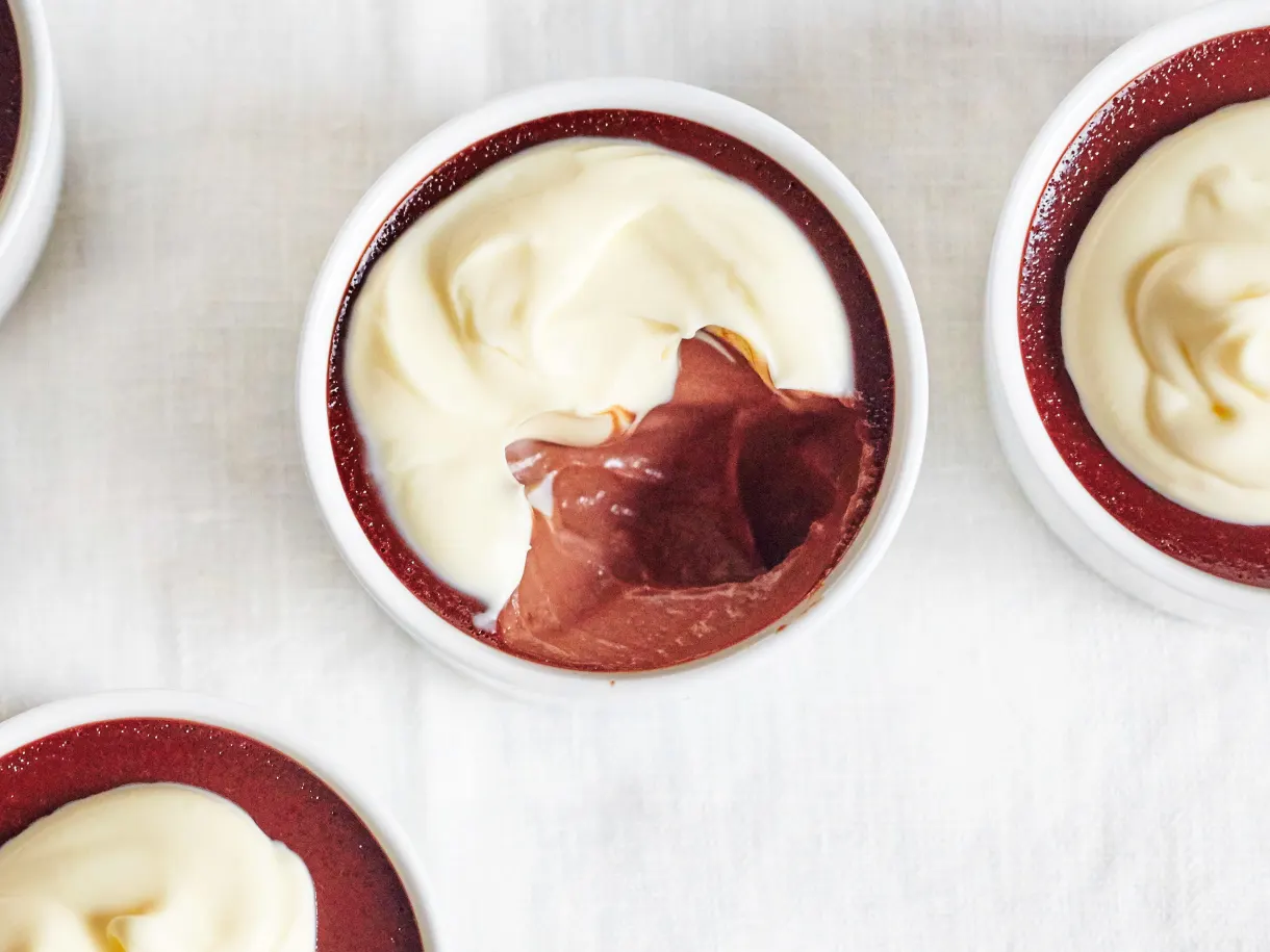 Dark Chocolate Pots de Crème