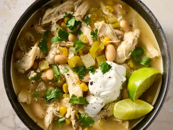 Slow Cooker White Chicken Chili