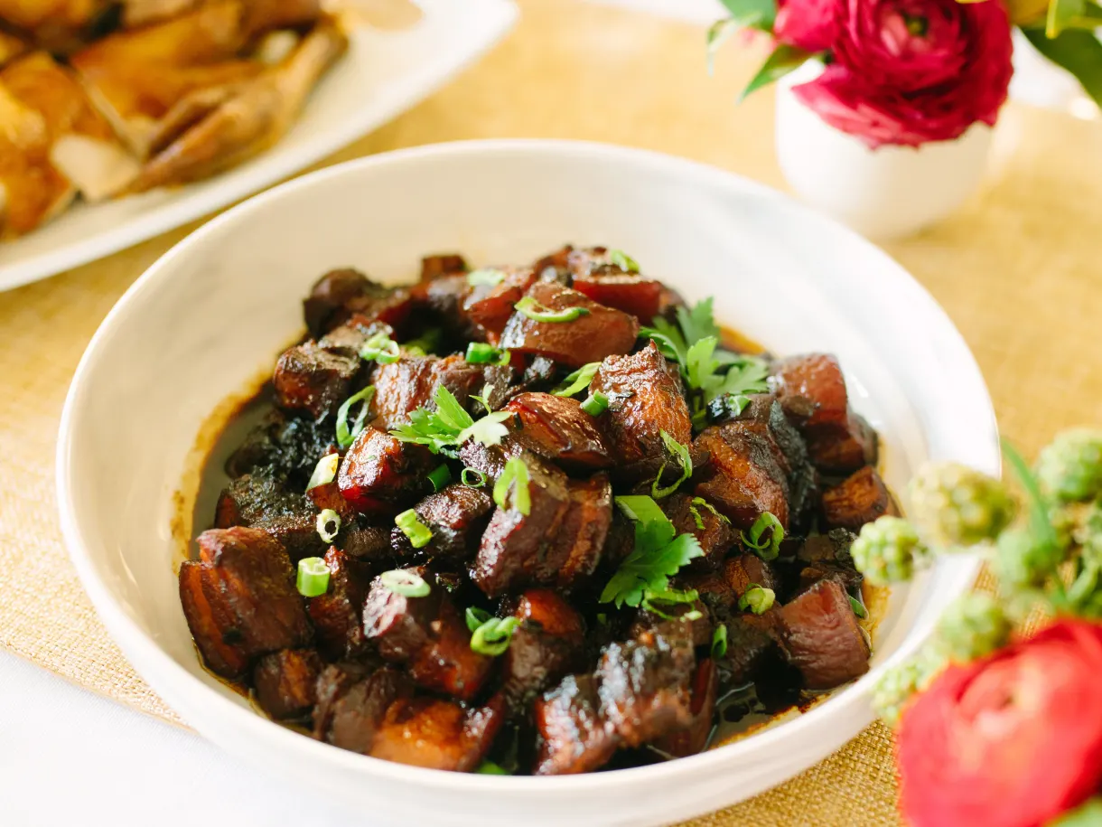 Chairman Mao’s Red-Braised Pork Belly (Hong Shao Rou)