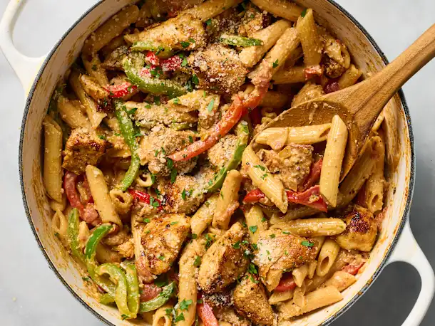 Creamy Cajun Chicken Pasta