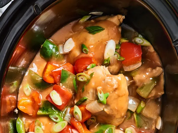 Crock-Pot Sweet and Sour Chicken