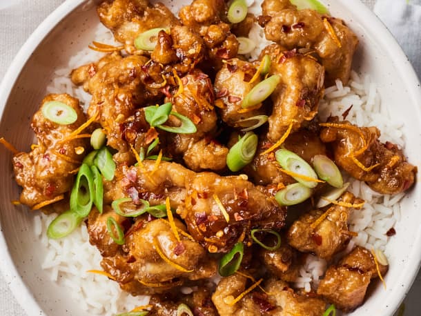 Copycat Panda Express Orange Chicken