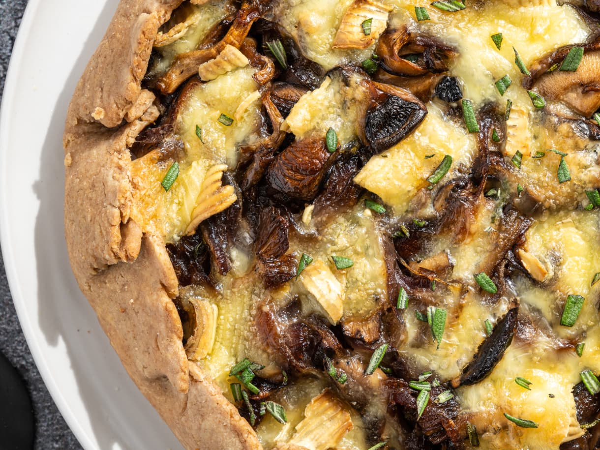 Caramelized Mushroom Galette