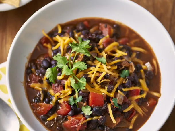 Slow Cooker Black Bean Chili