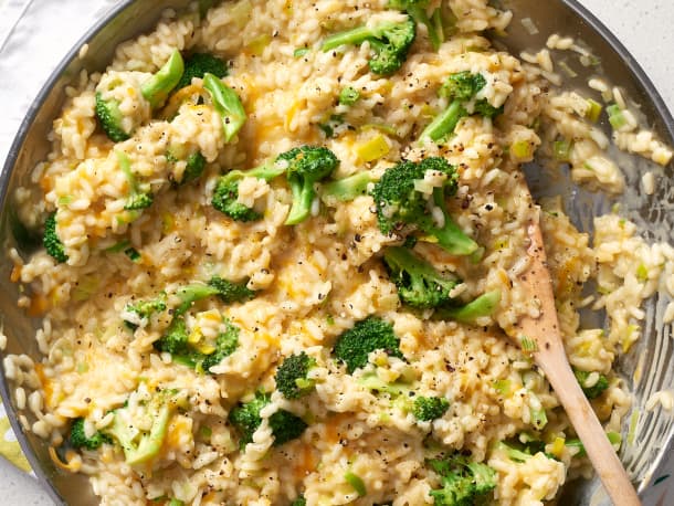 Broccoli and Cheese Risotto