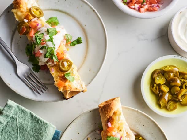 Sour Cream Chicken Enchiladas