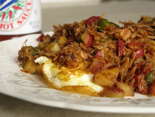 Eggs with Pork “Debris”
