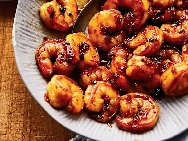Shrimp in Coconut Caramel Sauce