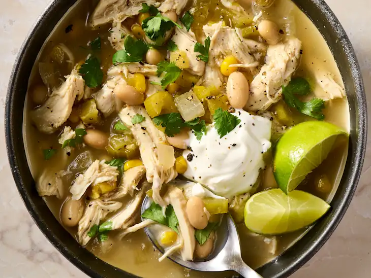 Slow Cooker White Chicken Chili