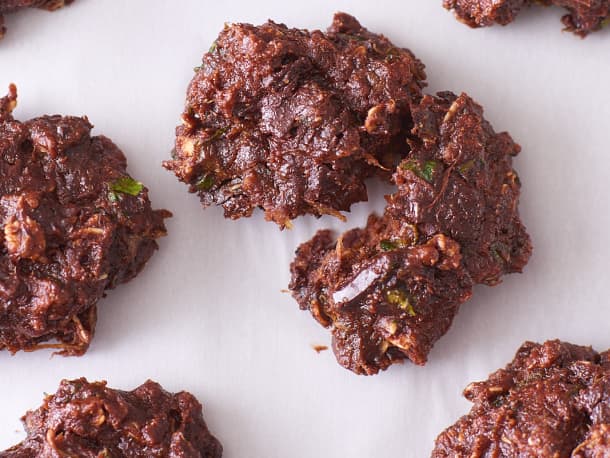 Zucchini Chocolate Breakfast Cookies