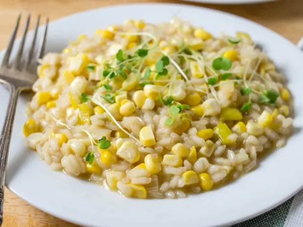 Sweet Corn Risotto