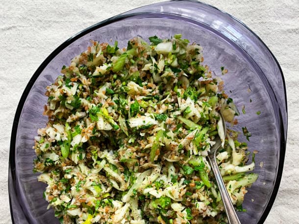 Make-Ahead Cabbage Tabbouleh