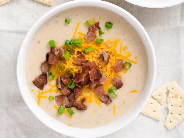 5-Ingredient Family-Friendly Baked Potato Soup