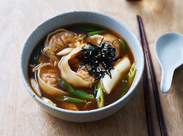 Korean Chicken Dumpling Soup