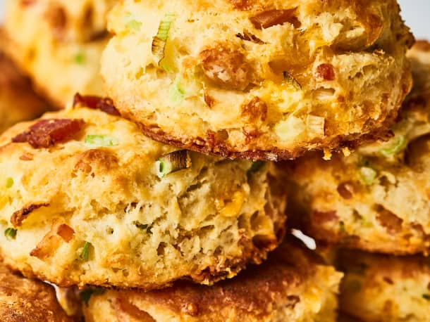 The Easiest, Flakiest Cheddar Biscuits