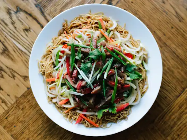 Chinese Lucky Noodle Stir-Fry