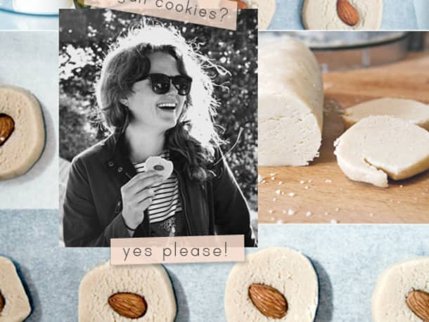 Simple Cookie Recipe: Vegan Vanilla Almond Sandies