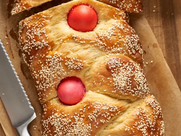 Greek Tsoureki (Easter Bread)