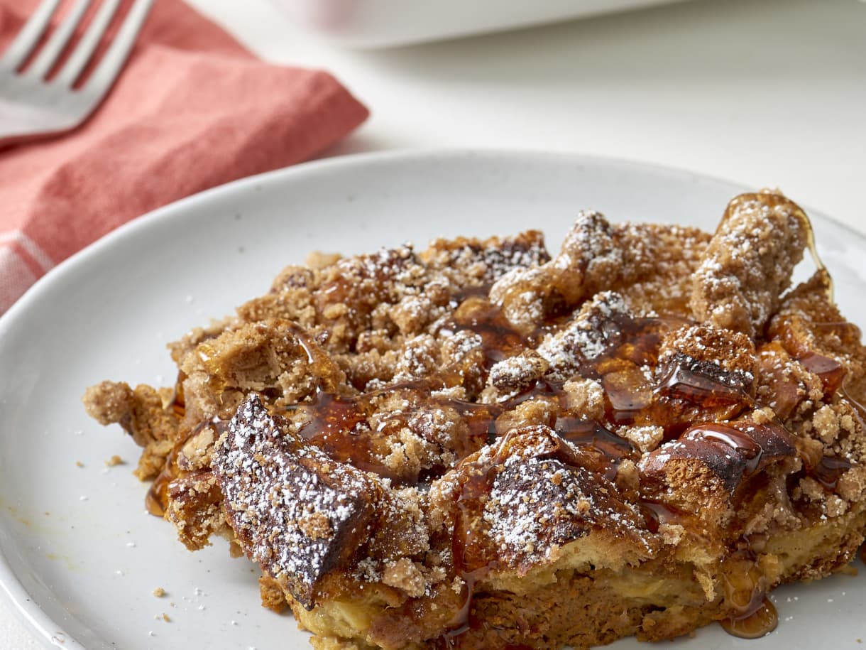 Pumpkin French Toast Casserole
