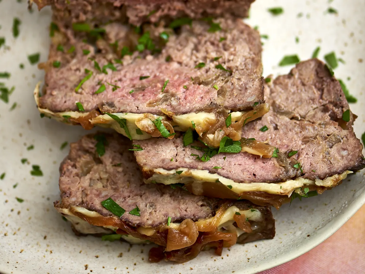 French Onion Meatloaf