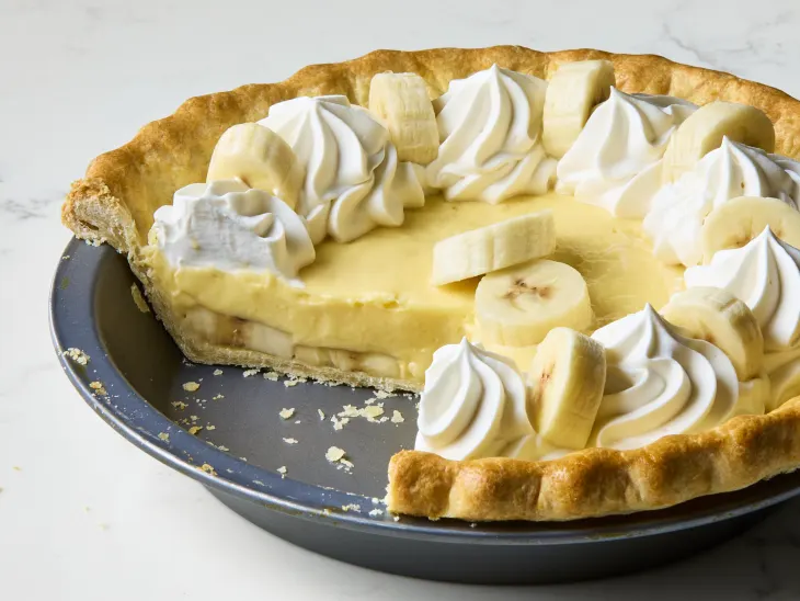 Homemade Banana Cream Pie
