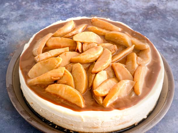 Caramel Apple Cheesecake