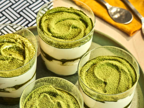 TJ Lee’s Matcha Tiramisu Cup