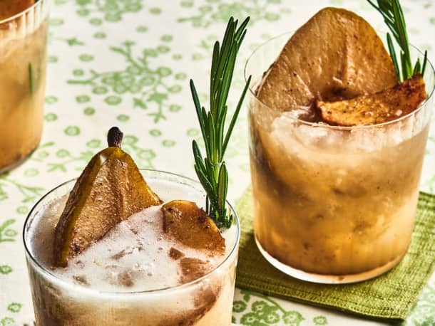 Shanika Graham-White’s Maple Roasted Pear and Apple Mocktail