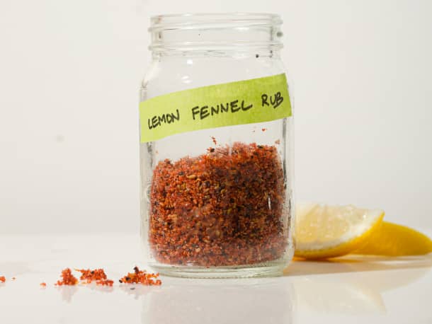 Lemon-Fennel Turkey Rub