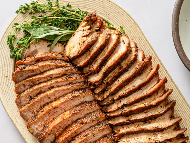 Sweet and Smoky Turkey Tenderloin