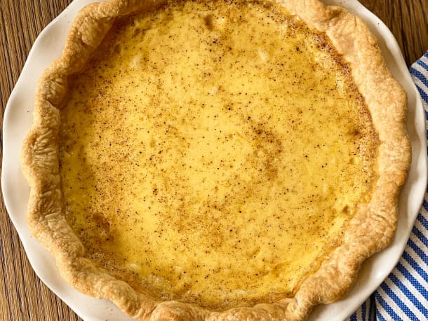 Creamy Custard Pie