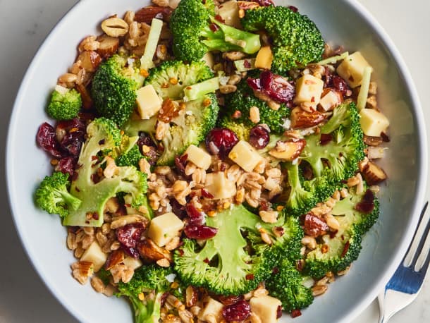 Farro and Broccoli Salad