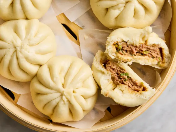 Chinese Steamed Pork Buns