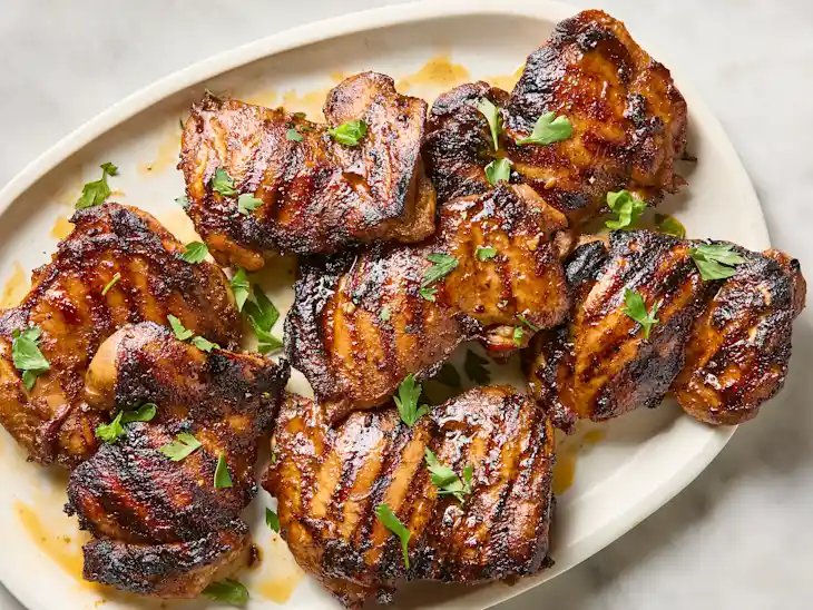 Grilled Chicken Thighs