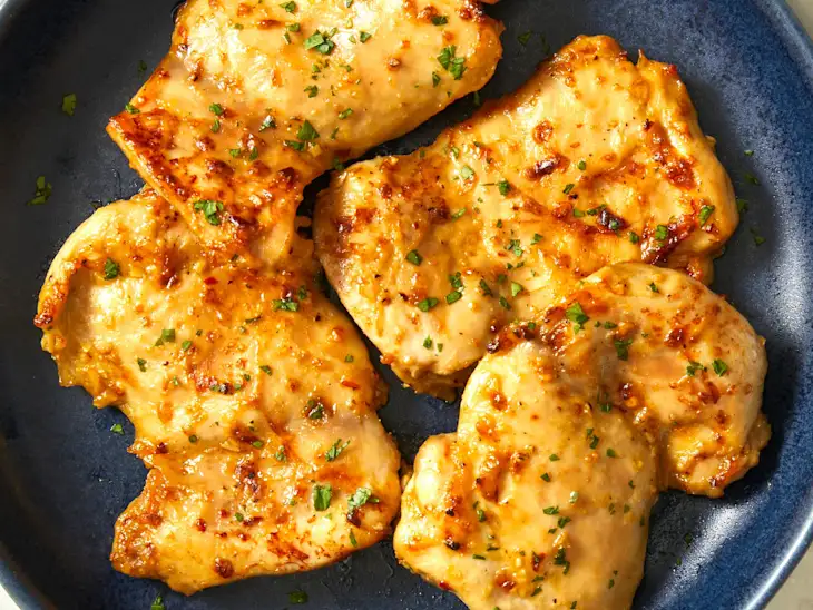 Baked Boneless, Skinless Chicken Thighs