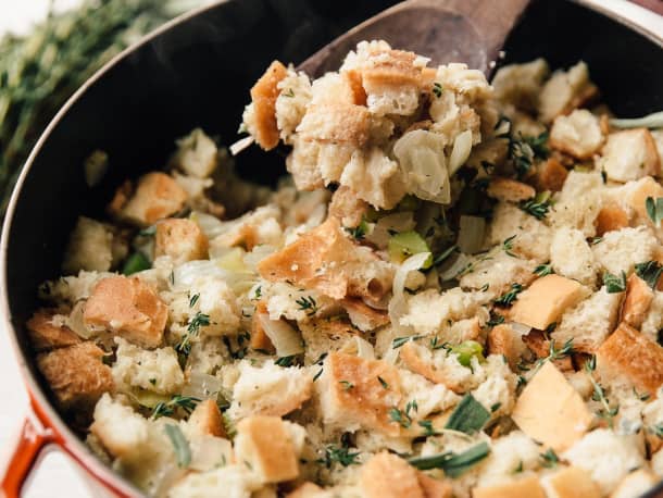 Stovetop Thanksgiving Stuffing