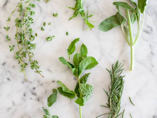 How To Strip Herbs off Their Stems