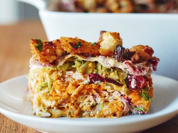 How To Make Thanksgiving Leftovers Lasagna