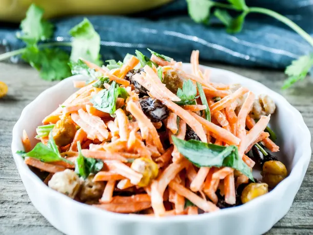 Carrot Tahini Salad