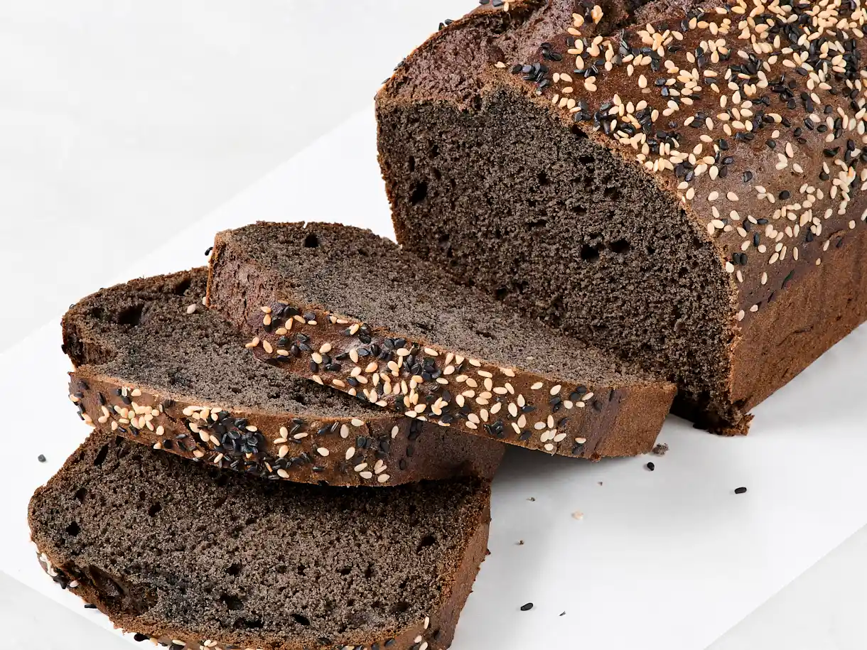 Black Sesame Banana Bread