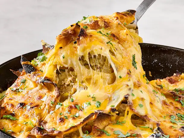 Salsa Verde Chicken Rice Bake